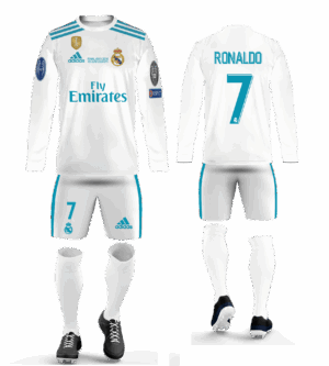 Uniforme de Futbol Real Madrid Temporada 2017/2018 Local
